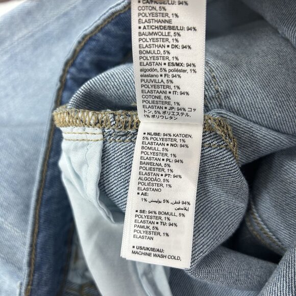 NEW The Drop Frida Wide Leg Jeans Women’s Size 27 High Rise - Picture 11 of 12